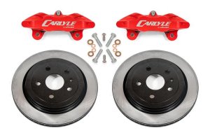 Chevrolet Corvette Brake Kit - BMR Suspension - Solid Rotors - Red - `14-`19